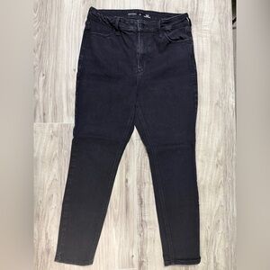 Old Navy Women's Wow High Rise Black Skinny Jeans